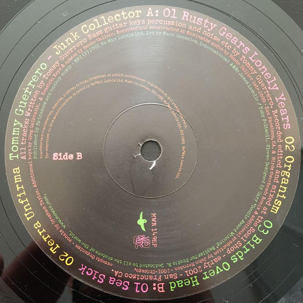 Tommy Guerrero - Junk Collector | Mo Wax (MWR 149) - 4