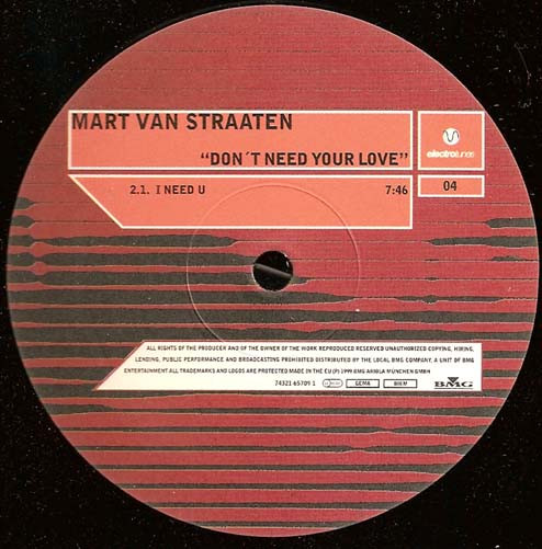 Mart Van Straaten - Don't Need Your Love | Electrotunes (04) - 3