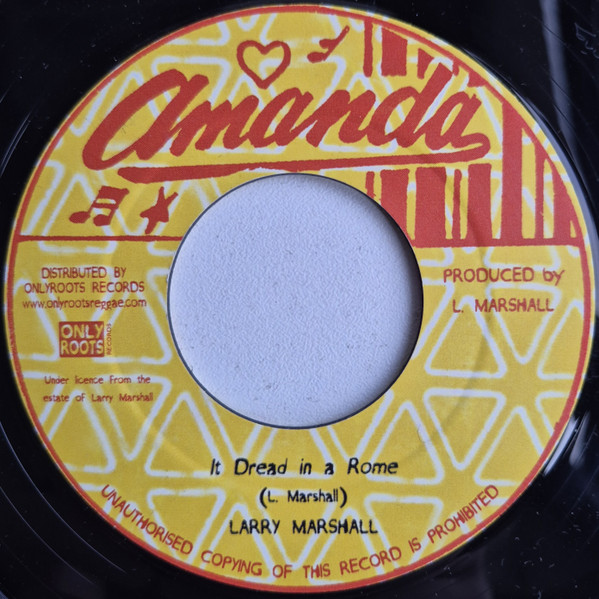 Larry Marshall - It Dread In A Rome | Amanda (none)