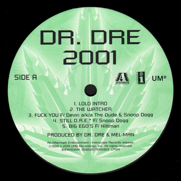 Dr. Dre - 2001 | Aftermath Entertainment (00602577656897) - 3