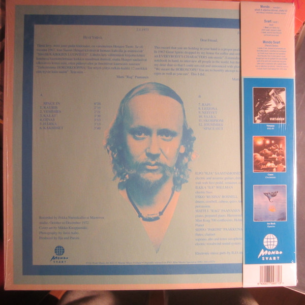Matti "Rag" Paananen - Horoscope | Mondo Svart (SRE255LP) - 2