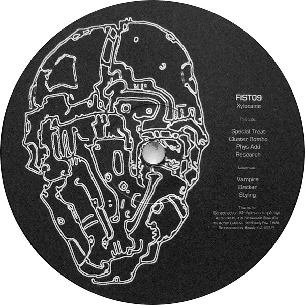 Xylocaine - Cluster Bombs | Bloody Fist Records (FIST09) - 3
