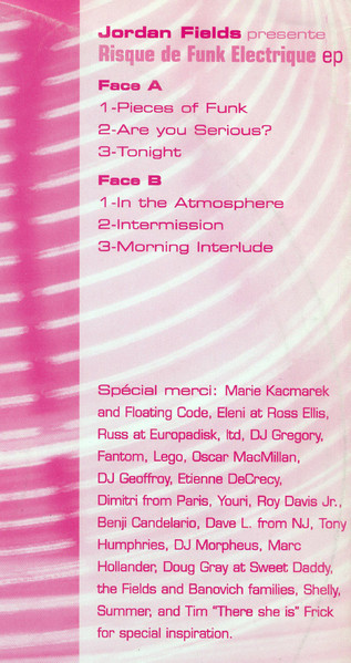 Risque De Funk Electrique - Risque De Funk Electrique EP | Mood Groove Music (MGM 109701) - 4