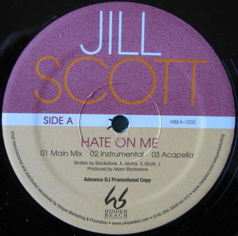 Jill Scott - Hate On Me | Hidden Beach Recordings (HBEA-1200) - 2