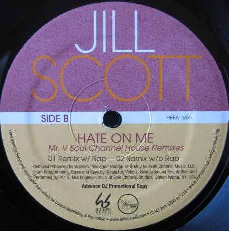 Jill Scott - Hate On Me | Hidden Beach Recordings (HBEA-1200) - 3