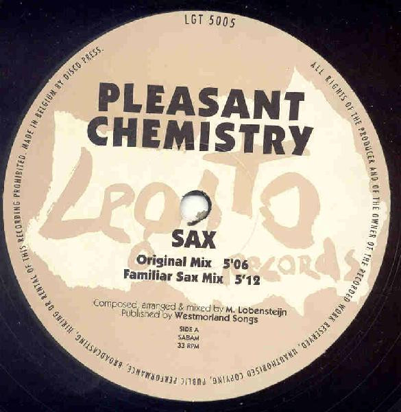Pleasant Chemistry - Sax | Legato Records (LGT 5005)