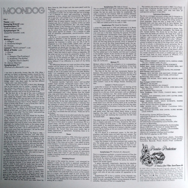 Moondog - Moondog | Columbia Masterworks (MS 7335) - 4