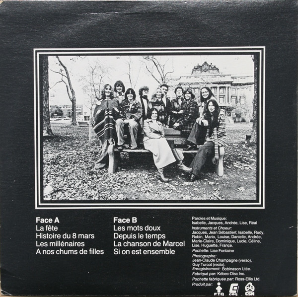 8 Mars - ...Si On Est Ensemble [Vinyl] | Not On Label (CFC-30) - 2