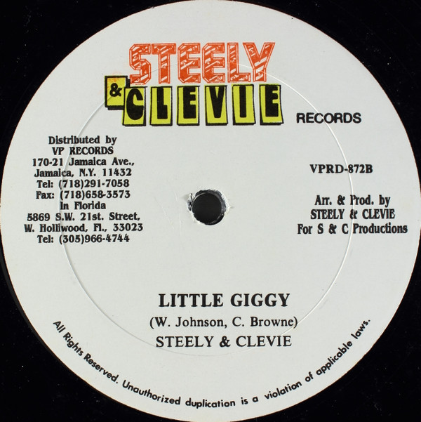 Penny Irie / Steely & Clevie - Matie / Little Giggy | Steely & Clevie Records (VPRD-872)