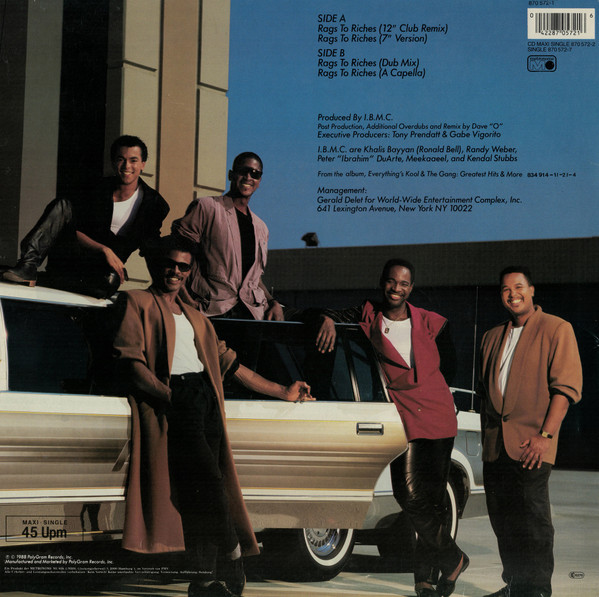 Kool & The Gang - Rags To Riches | Metronome (870 572-1) - 2