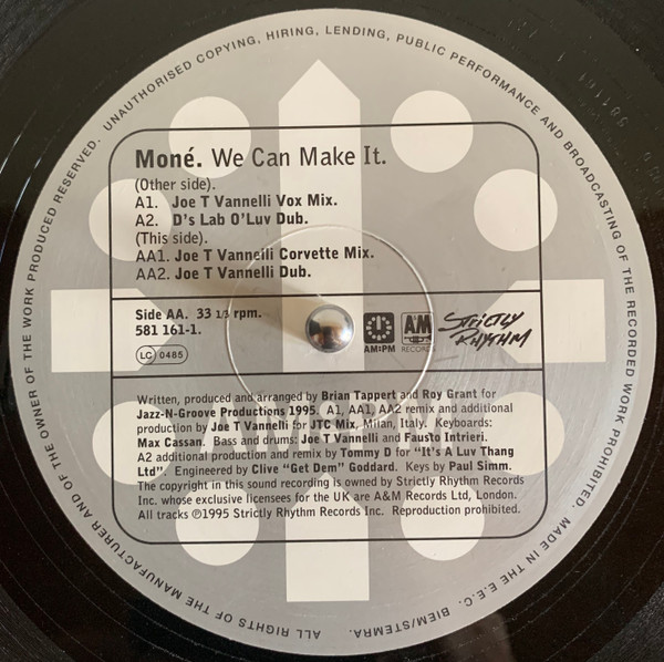 Moné - We Can Make It | AM:PM (581 161-1)