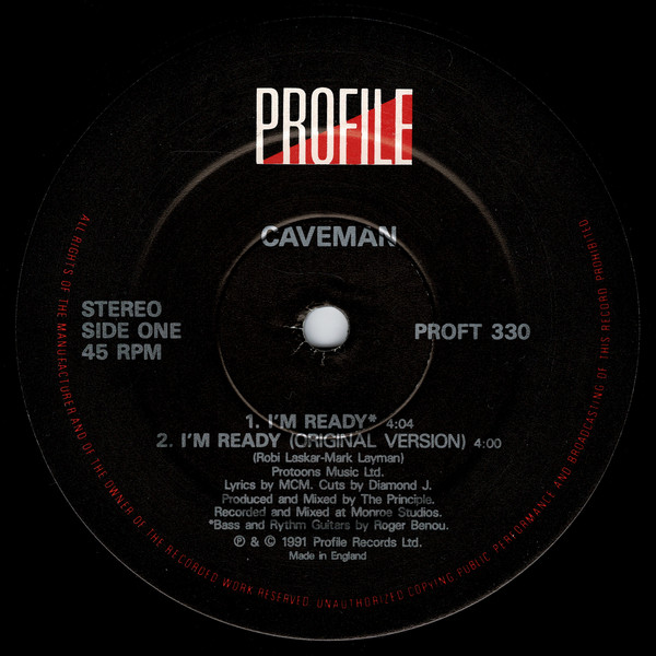 Caveman - I'm Ready | Profile Records (PROFT 330)