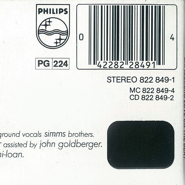 Serge Gainsbourg - Love On The Beat | Philips (822 849-1) - 3