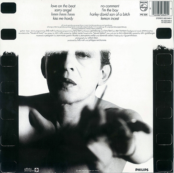 Serge Gainsbourg - Love On The Beat | Philips (822 849-1) - 2