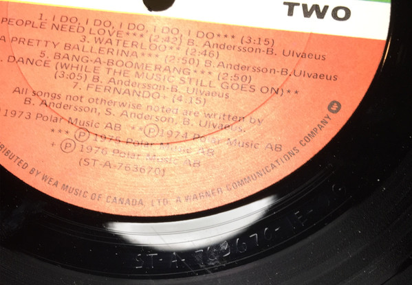 ABBA - Greatest Hits [Vinyl] | Atlantic (KSD 19114) - 12