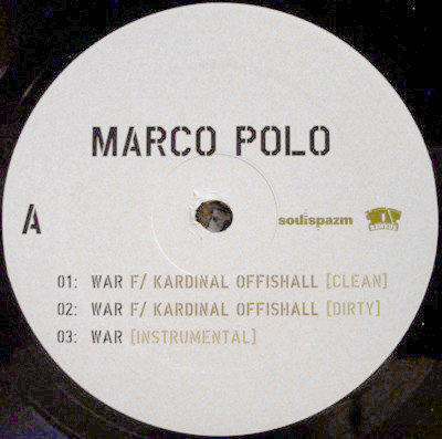 Marco Polo - War | Rawkus (RKS011-1) - 2