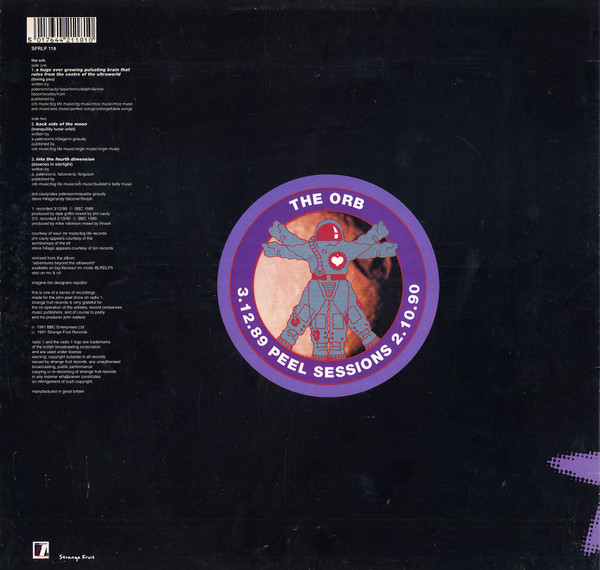 The Orb - Peel Sessions | Strange Fruit (SFRLP118) - 2 The Orb - Peel Sessions | Strange Fruit (SFRLP118) - 2