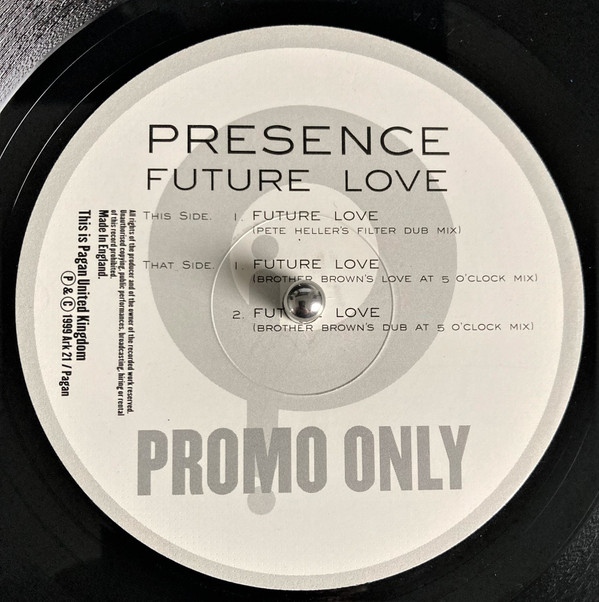 Presence - Future Love | Pagan (PAGAN 30)