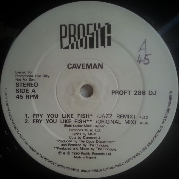 Caveman - Fry You Like Fish | Profile Records (PROFT 286 DJ)