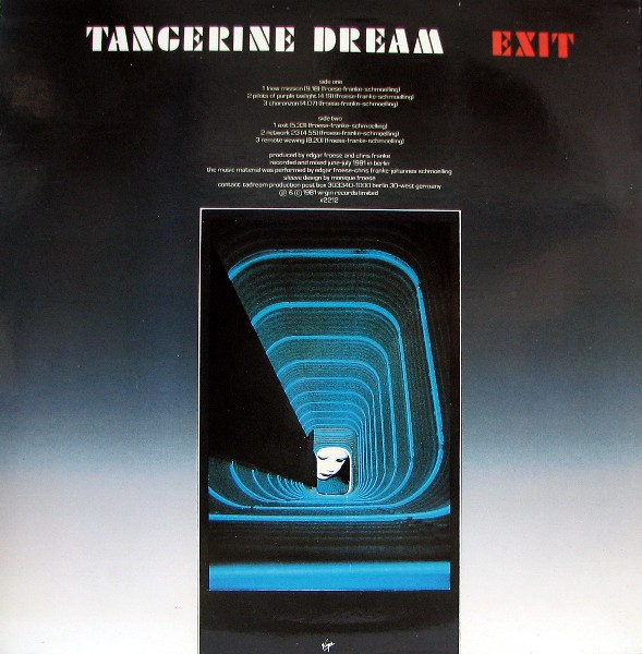 Tangerine Dream - Exit | Virgin (V 2212) - 2