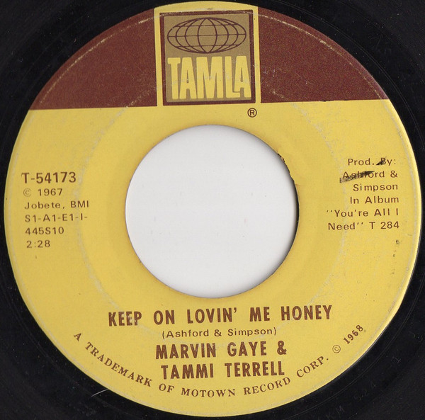 Marvin Gaye & Tammi Terrell - Keep On Lovin' Me Honey | Tamla (T-54173) - main