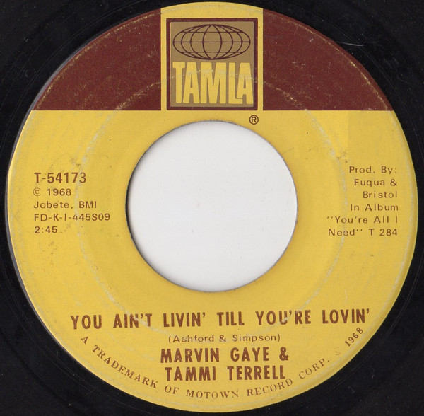 Marvin Gaye & Tammi Terrell - Keep On Lovin' Me Honey | Tamla (T-54173) - 2