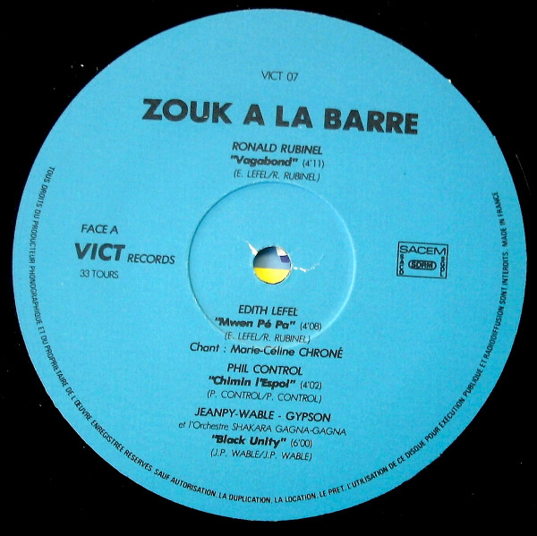 Various - Zouk A La Barre | Vict Records (VICT 07) - 2 Various - Zouk A La Barre | Vict Records (VICT 07) - 2
