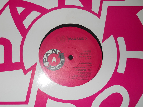 Madame X - La Fortuna | Pan Pot (Pan Pot 025)