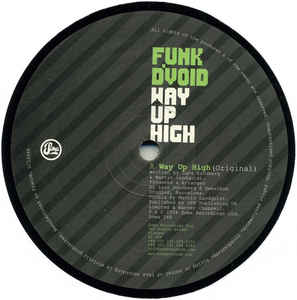 Funk D'Void - Way Up High | Soma Quality Recordings (SOMA 148)
