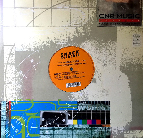 Snack - Overdose | CNR Music Germany (88 12 940)