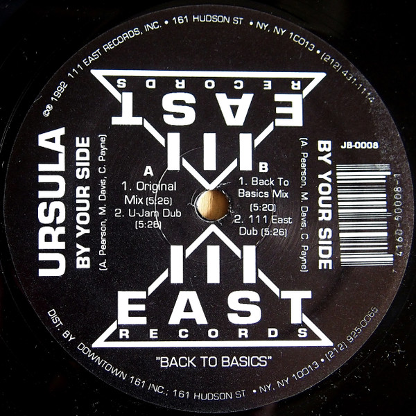 Ursula - By Your Side | 111 East Records (JB-0008) - main
