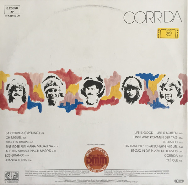 Dschinghis Khan - Corrida | Jupiter Records (6.25650 AP) - 2 Dschinghis Khan - Corrida | Jupiter Records (6.25650 AP) - 2