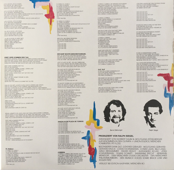 Dschinghis Khan - Corrida | Jupiter Records (6.25650 AP) - 4 Dschinghis Khan - Corrida | Jupiter Records (6.25650 AP) - 4