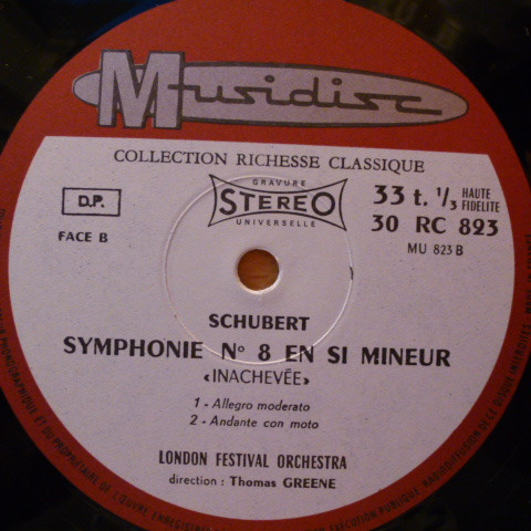 Felix Mendelssohn-Bartholdy / Franz Schubert - Songe D'une Nuit D'été / Symphonie Inachevée | Musidisc (30 RC 823) - 4
