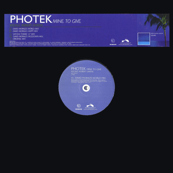 Photek - Mine To Give | Astralwerks (ASW 38766)