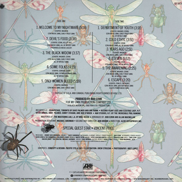 Alice Cooper - Welcome To My Nightmare | Atlantic (SD 18130) - 4