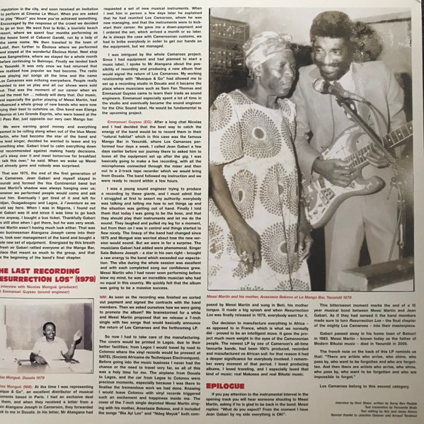 Los Camaroes - Resurrection Los | Analog Africa (AADE07) - 3