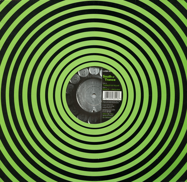 South Of Trance - Telephonique / Black Jaques | Lush Recordings (LUSH 18) - 3