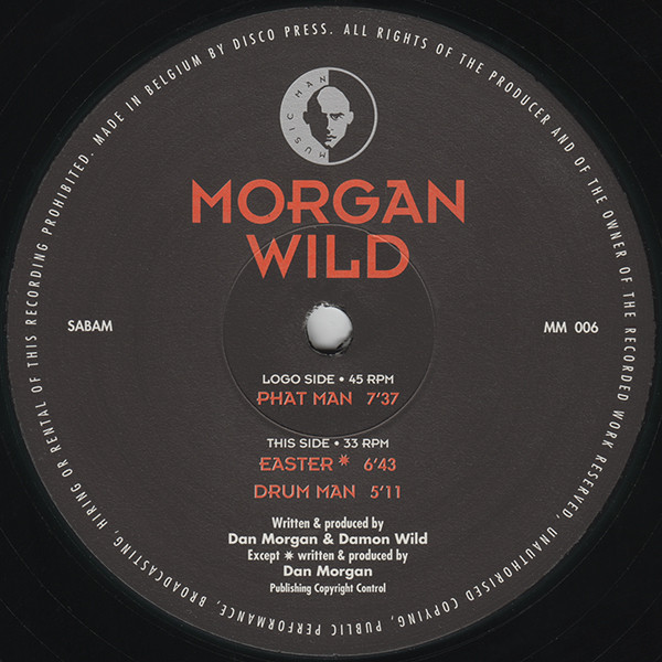 Morgan Wild - Phat Man | Music Man Records (MM 006)