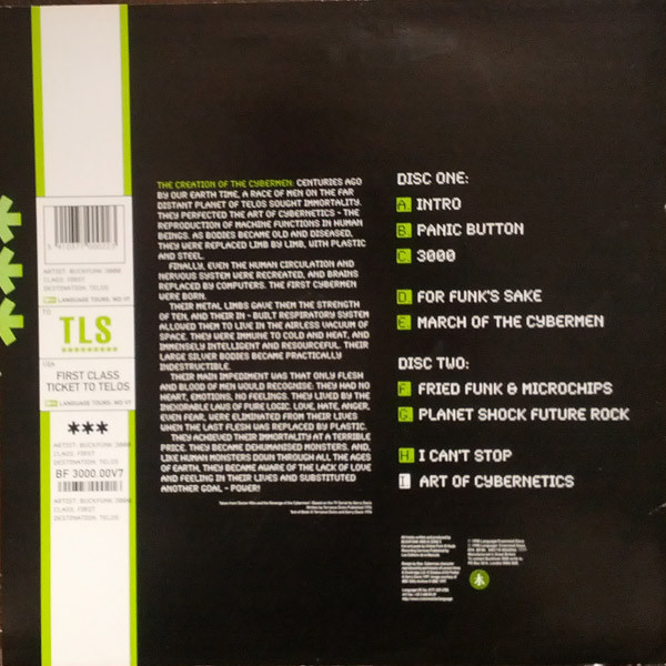 Buckfunk 3000 - First Class Ticket To Telos | Language (WORD V7) - 2