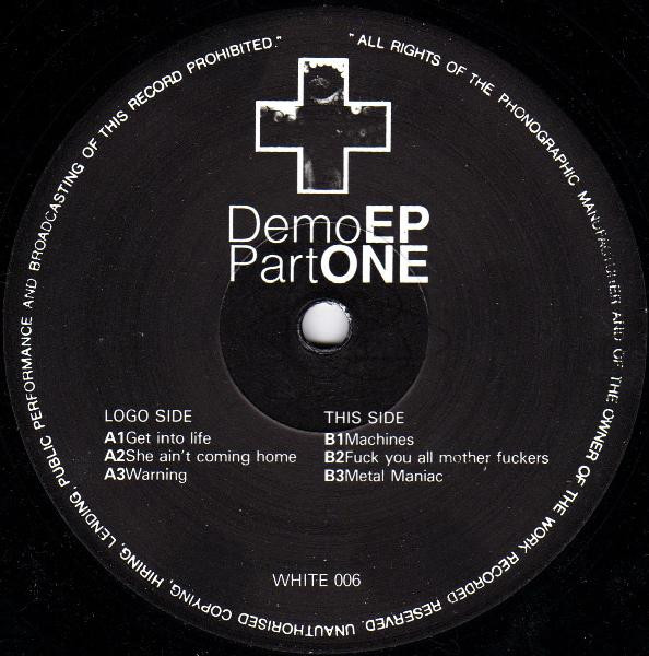 Joey Beltram - Demo EP Part One | R & S Records (WHITE 006) - 3