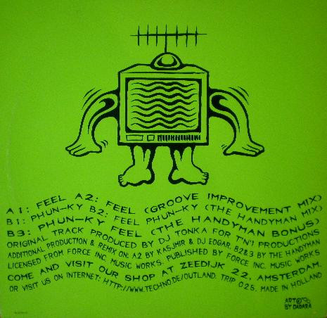 DJ Tonka - Feel Phun-Ky EP | Outland Records (TRIP 025) - 2 DJ Tonka - Feel Phun-Ky EP | Outland Records (TRIP 025) - 2