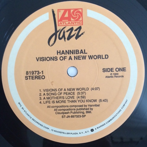 Hannibal Marvin Peterson - Visions Of A New World | Atlantic Jazz (81973-1) - 3