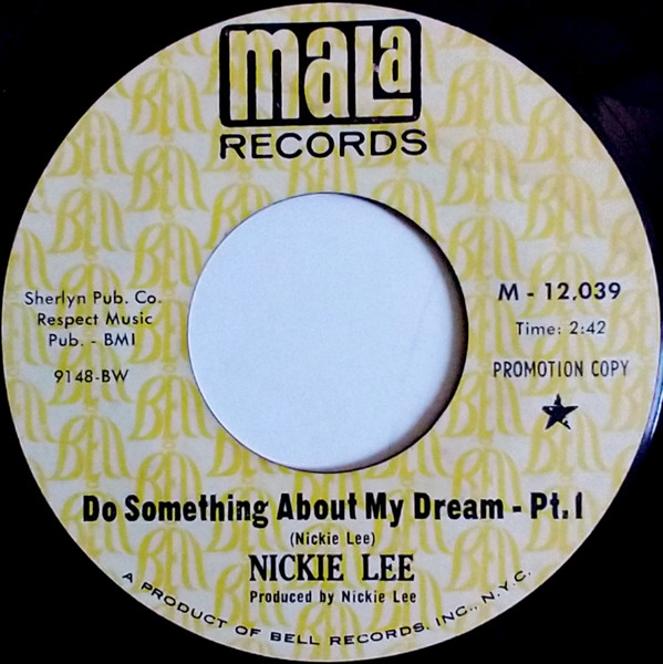 Nickie Lee - Do Something About My Dream | Mala (M-12,039)