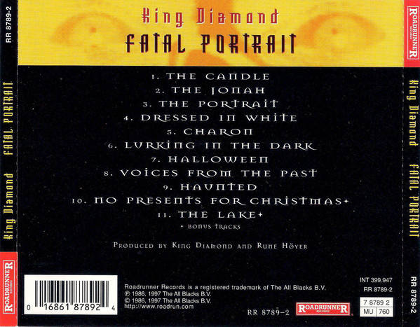 King Diamond - Fatal Portrait CD | Roadrunner Records (RR 8789-2) - 2