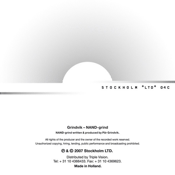 Adam Craft / Pär Grindvik - Catch Me / NAND-grind | Stockholm LTD (STHLM LTD 9A4C)