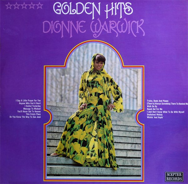 Dionne Warwick - Golden Hits | Scepter Records (SHA-S 404) Dionne Warwick - Golden Hits | Scepter Records (SHA-S 404)