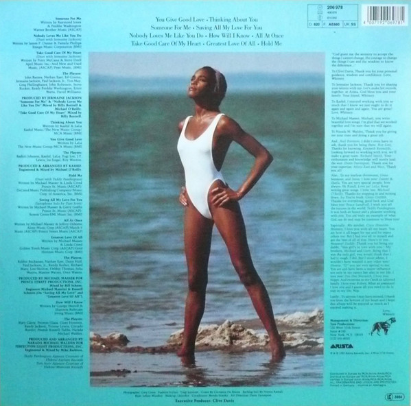 Whitney Houston - Whitney Houston | Arista (206978) - 2 Whitney Houston - Whitney Houston | Arista (206978) - 2