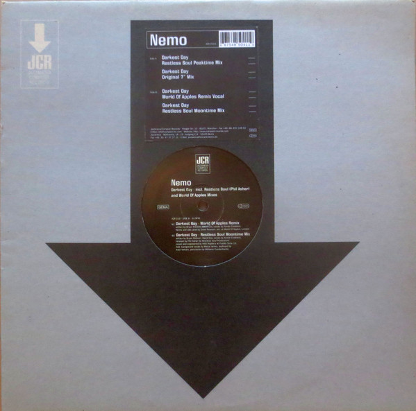 Nemo - Darkest Day | Jazzanova Compost Records (JCR) (JCR 019-1) Nemo - Darkest Day | Jazzanova Compost Records (JCR) (JCR 019-1)
