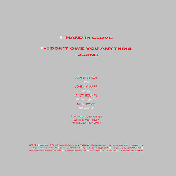 Sandie Shaw - Hand In Glove | Rough Trade (RTT 130) - 2